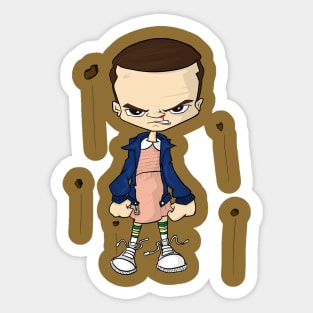 Stranger Things 11 Sticker